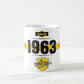 1963年に生まれて下さい コーヒーマグカップ (中央)