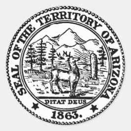 1963年のアリゾナ州印 ラウンドシール