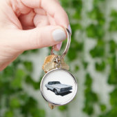 1963年のプリマスのクーペ キーホルダー (手)