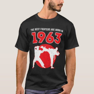 1963年の空手生まれテコンドー60 Tシャツ