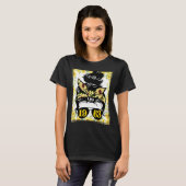1963年ひまわり生まれの母親誕生日ガーデニング子宮 Tシャツ (正面フル)