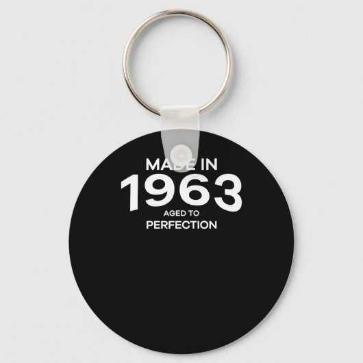 1963年を完全熟成 キーホルダー (正面)
