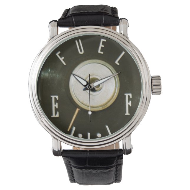 1963年クラシック車燃料計 腕時計 (正面)