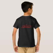 1963年コルベットコンバーチブル Tシャツ (裏面フル)