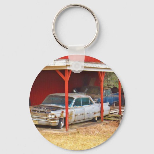 1963年シルバーサダンデヴィル キーホルダー (正面)