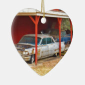 1963年シルバーサダンデヴィル セラミックオーナメント (右)