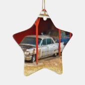 1963年シルバーサダンデヴィル セラミックオーナメント (右)