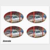 1963年シルバーサダンデヴィル 楕円形シール (シート)