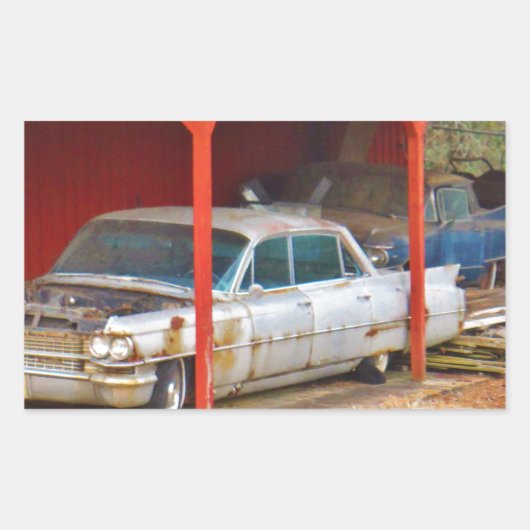 1963年シルバーサダンデヴィル 長方形シール (正面)