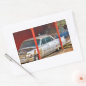 1963年シルバーサダンデヴィル 長方形シール (封筒)