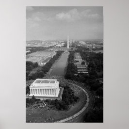 1963年ワシントンへの市民権3月 ポスター