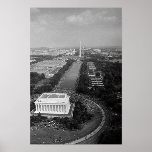 1963年ワシントンへの市民権3月 ポスター (正面)