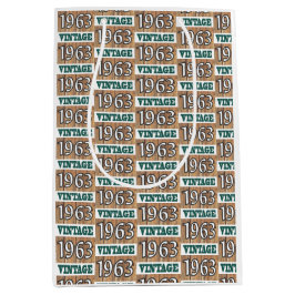 1963年生まれ中抱き枕 ミディアムペーパーバッグ