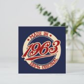 1963年製 カード (スタンド正面)