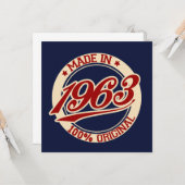 1963年製 カード (正面/裏面インサイチュ)