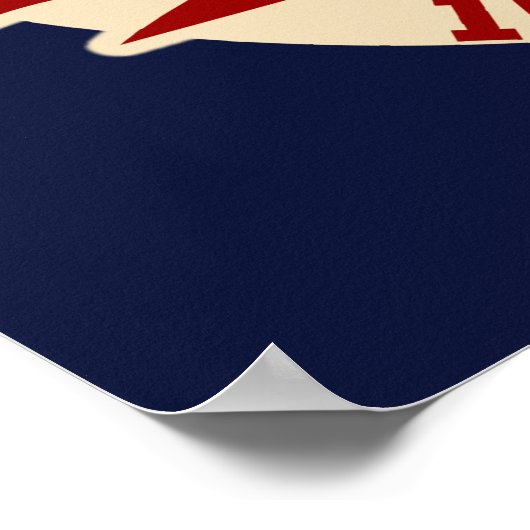 1963年製 ポスター (角)