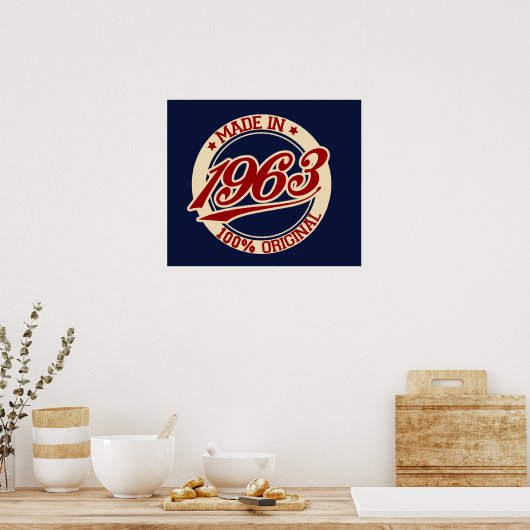 1963年製 ポスター (キッチン)