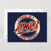 1963年製 ポストカード (正面/裏面)