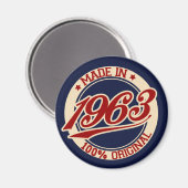 1963年製 マグネット (正面/裏面)
