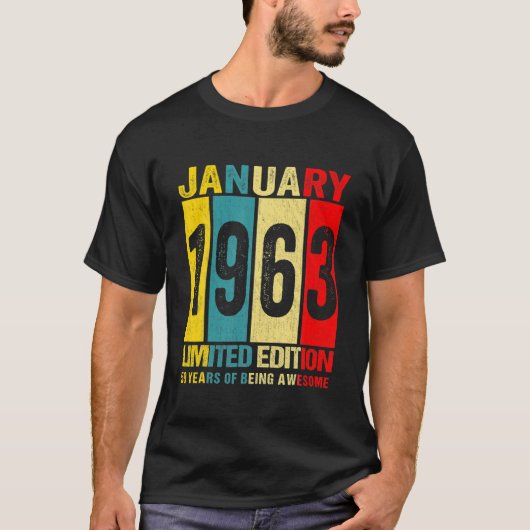 1963年1月号59年「AWE」 Tシャツ (正面)