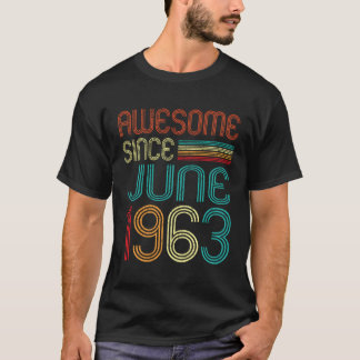 1963年6月生まれ Tシャツ