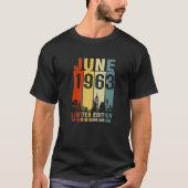 1963年6月60年素晴らしヴィンテージ Tシャツ (正面)