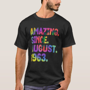 1963年60威厳がある歳の誕生日から驚き Tシャツ
