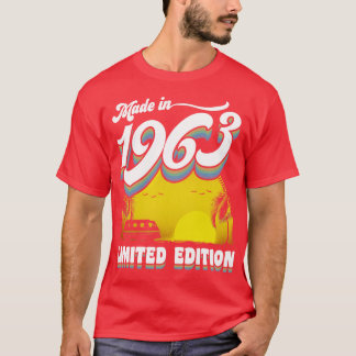 1963年60誕生日贈答品60歳60歳 Tシャツ