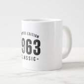 1963年 クラシックな誕生年 ジャンボコーヒーマグカップ (正面右)