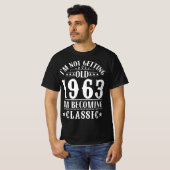 1963年 – クラシックヴィンテージスタイル Tシャツ (正面フル)