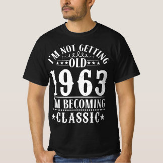 1963年 – クラシックヴィンテージスタイル Tシャツ