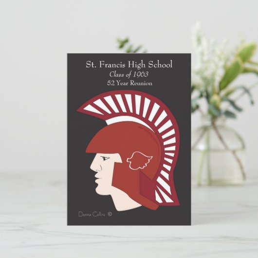 1963年 招待状 (スタンド正面)