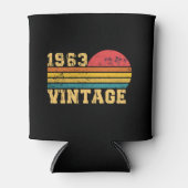 1963年 誕生日 レトロ ヴィンテージ 日没 缶クーラー (正面)