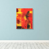 1963抽象芸術キャンバス印刷 キャンバスプリント (インサイチュ (ウッドフロア))