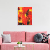 1963抽象芸術キャンバス印刷 キャンバスプリント (インサイチュ (リビング))