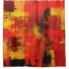 1963抽象芸術シャワーカーテン シャワーカーテン