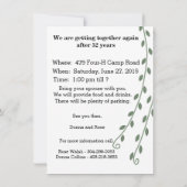 1963招待状 招待状 (裏面)