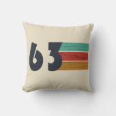 1963生まれ年ヴィンテージ61歳 クッション (正面)