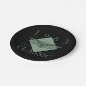 1963生まれ年60誕生日の軍隊 ペーパープレート (アングル)