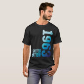 1963素晴らし年の誕生ヴィンテージ1963レトロ1 Tシャツ (正面フル)