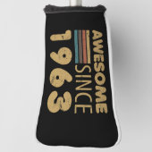 1963素晴らし年60歳の誕生日 ゴルフヘッドカバー (回転90)