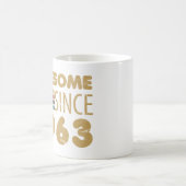 1963素晴らし 60誕生日以来 コーヒーマグカップ (中央)