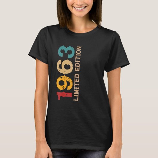 1963 59年の誕生誕生日 Tシャツ (正面)