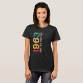 1963 59年の誕生誕生日 Tシャツ (正面フル)