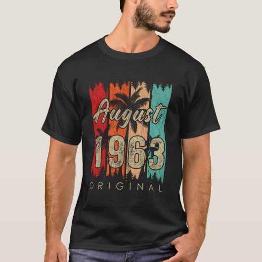 1963 60Th Bi素晴らし以威厳がある来60年の贈り物 Tシャツ (正面)