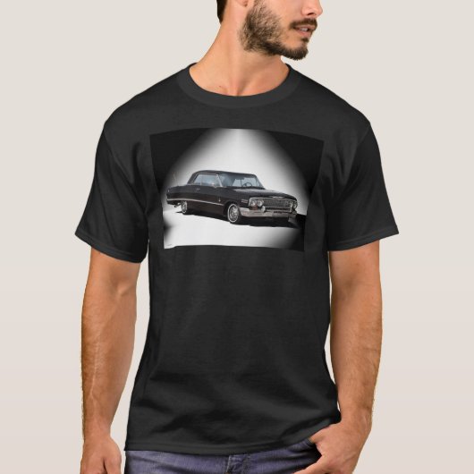 1963 Chevrolet Impala SSクラシックTシャツ Tシャツ (正面)