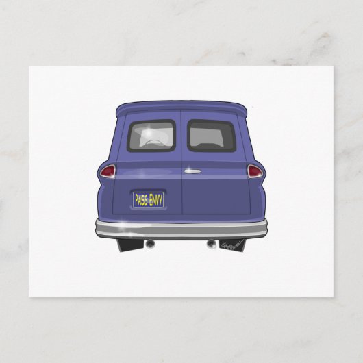 1963 GMCシェビーパネルトラック ポストカード (正面)