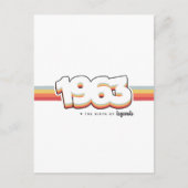 1963 The birth of legends ポストカード (正面)