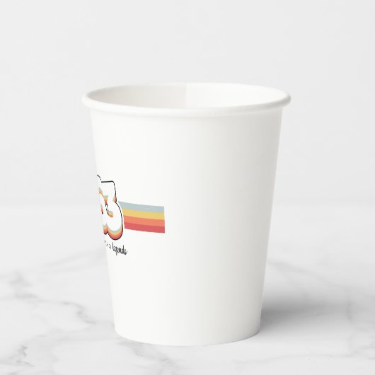 1963 The birth of legends 紙コップ (左)