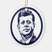 1963JFK セラミックオーナメント (左)